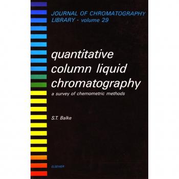 Vitalsource Technologies, Inc. Quantitative Column Liquid Chromatography: A Survey Of Chemometric Meth