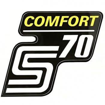 Komfort-S70 Gelb: MZA Seitendeckelklebeband