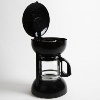 Camp4 10 Tassen Gaskocher-Kaffeemaschine, schwarz