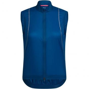 Gilet Cyclisme Rapha Wind Femme Bleu L
