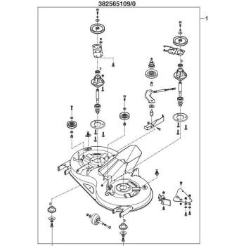 Accessoire de tondeuse Stiga MP98C noir avec fonction de collecte