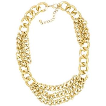 Goldene Gliederkette Edgy Glam