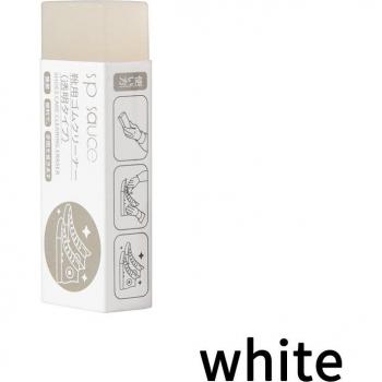 Water-Saving Bathroom Accessories 7.5CM Portable Shoe Cleaning Rubber Eraser White