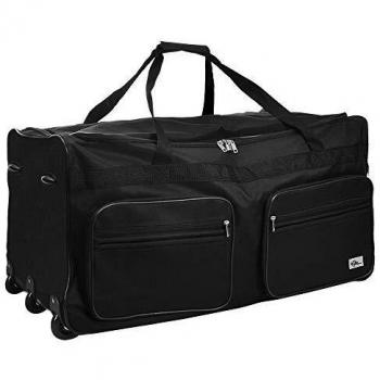 160‑Liter Monzana Black Wheeled Tote