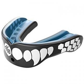 Unisex‑Adult 6900 ShockDoctor Gel-Mundschutz Max Power Fang (Erwachsene)