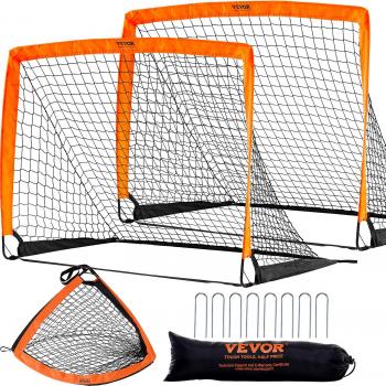 Ensemble de buts pour enfants Vevor, cage 4x3 pieds, sac inclus