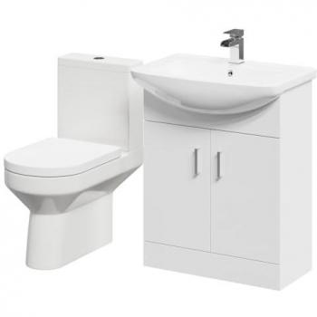 Wholesale Domestic Neiva 650mm Vanity and Toilet Suite