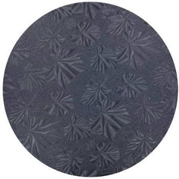 Papel de Envoltura para Tartas Circular Plateada
