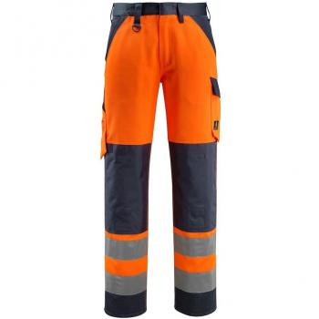 Mascot Maitland Hose hi-vis orange/schwarzblau Größe 50