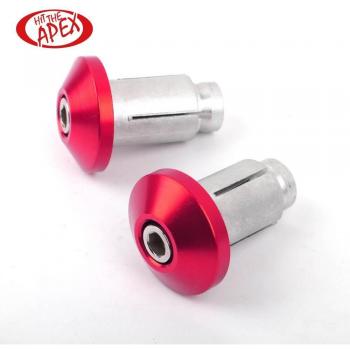 Universal 7/8 Motorcycle Hand Grips with Bar End Weights