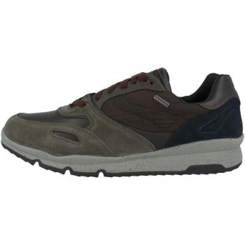 Geox Herren U Sandford B ABX A Sneaker, Braun