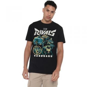 Black Marvel Rivals Vanguard Tee – XL Size