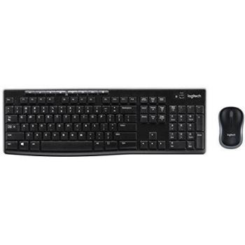 Combo Logitech MK270 Teclado y Ratón Inalámbrico QWERTY Pan Nordic