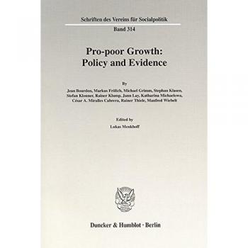 Pro-poor Growth: Policy and Evidence.