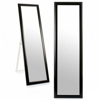 Espejo de pie cristal negro Gift Decor 38 x 134 x 2,5 cm (6 unidades)