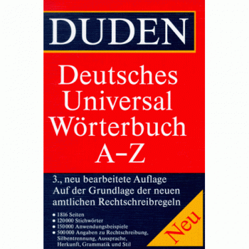 Duden. Deutsches Universalwörterbuch A