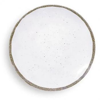 Piatto dessert in melamina, linea Terrae, 6 pezzi