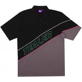 Polo Tealer Grand Chelem Noir M Herren Polohemd