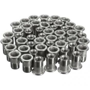 50pcs M6 Thread Rivet Nut 304 Stainless Steel