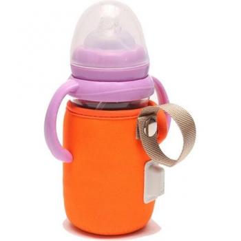 Biberon Chauffe‑Lait USB – Couverture anti brûlure, antidérapante, housse isolante