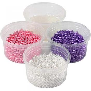 Creativ Company Argilla Rosa Perlata, Confezione da 3x25gr