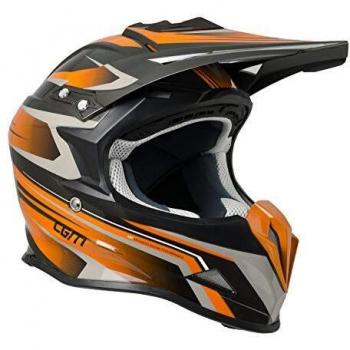 Casco Enduro 601G Track Naranja