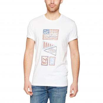 Camiseta Timberland Eastham SS Graphic T, Hombre, Color Blanco, Talla L