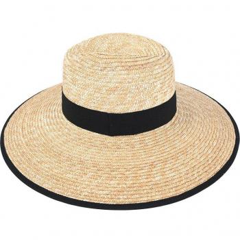 Beach Jazz Straw Fedora Hat