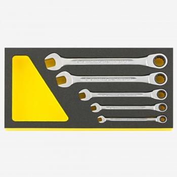 Stahlwille Ratschen-Schlüssel-Set OPEN RATCH 17F 5