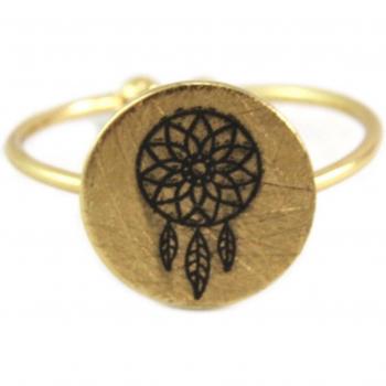 Bracciale Artigianale Boho Dorato 11x11 mm