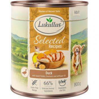 Nourriture Humide Cœur de Canard 800g