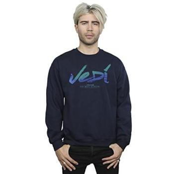Obi‑Wan Kenobi Star Wars Sweatshirt with Painted Font – XL (Navy)