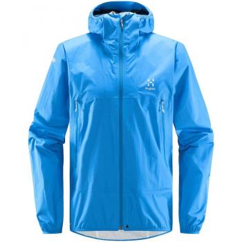 Giacca con cappuccio Haglöfs L.I.M Proof Blu Nordico Uomo