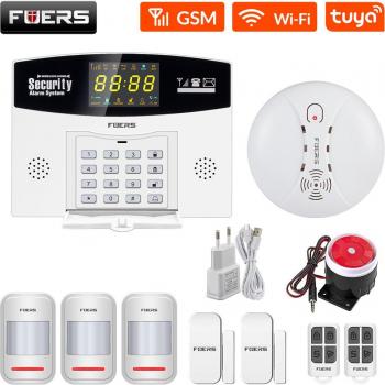 Sensor de Movimiento Fuers W210 Inalámbrico con Sistema de Seguridad WIFI