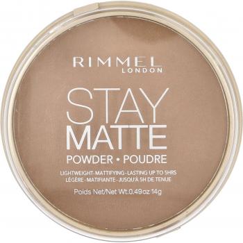 Stay Matte de Rimmel: Polvo Ligero 016 Beige con Control de Brillo