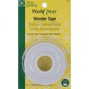 WashAway Wonder Tape, Dritz – 25 in. x 10 yd