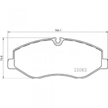 Kit pastiglie freno HELLA 8DB 355 021-961
