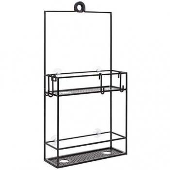 Umbra Black Cubiko Shower Organizer – 60.5 × 30.5 × 10.8 cm