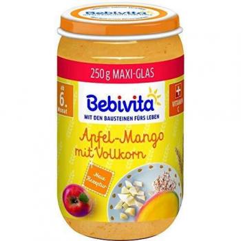 Bebivita Bio Frucht & Getreide Apfel-Mango mit Vollkorn, 250 g