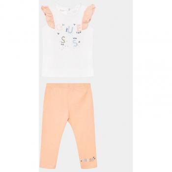 Look Guess arancione: t-shirt & leggings