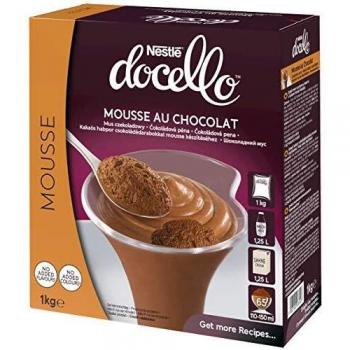 Nestlé docello Mousse au Chocolat Dessertpulver, 1er Pack, 1 kg