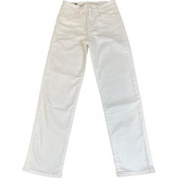 DENHAM WOMAN BARDOT STRAIGHT WHITE