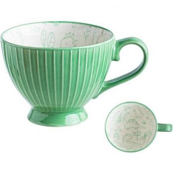 Copa Cerámica Avena y Leche