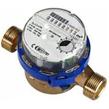 Contador de Agua Q3 DN20 90°C 130mm Pulsos Honeywell EW1051AP2000