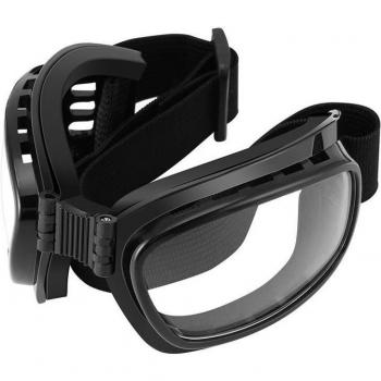 Motorcycle Sunglasses with Polarized Lenses and Straps
