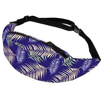Unisex Bauchtasche Alsino – Hippie‑Festival‑Stil, All‑Over Print, lila GT‑107
