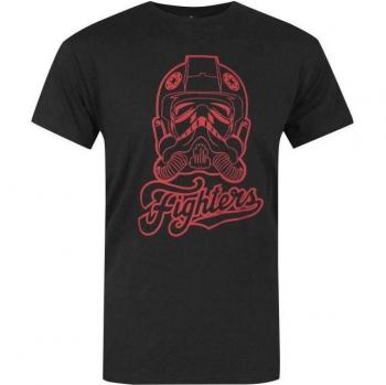 T-shirt Uomo Nero Stormtrooper 'Fighters'