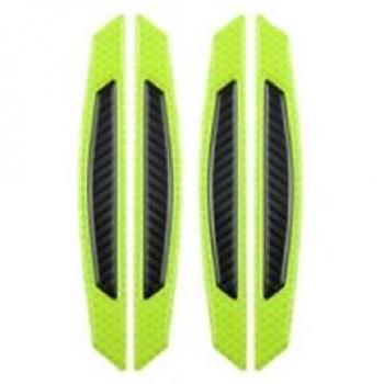 HYZHAUTO 4Pcs Carbon Fiber Safety Door Edge Stickers