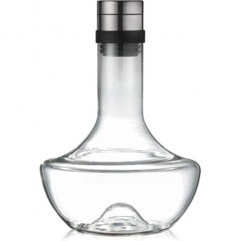 Fast Decanting Red Wine Carafe in Hand Blown Crystal Glass