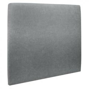 Tête de lit design tissu gris anthracite L 160 cm